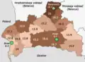 Mortality rates by districts and major cities (2017)