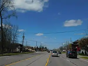 NY 78 in East Amherst.