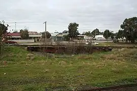 Disused turntable