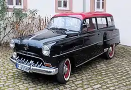 Opel Olympia produced from 1935 to 1970.