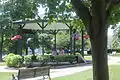 The bandstand in the summer of 2014