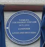 Plaque in Croydon