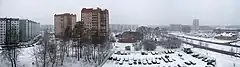 Wintertime in Pļavnieki. Year 2007