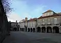 The palace on the square by day