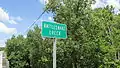 Rattlesnake Creek sign