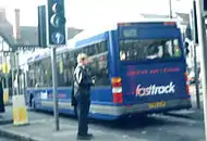 Reading Buses Optare Excel 1 in Reading in 1999