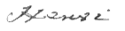 Prince Henry of Prussia's signature