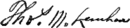 Thomas Mathias Lenihan's signature