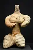 Female figurine, Halaf period, northern Syria, c. 5500 BC