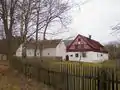 One of local frame-houses.