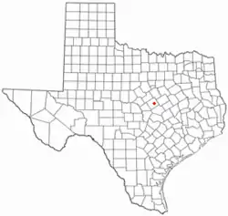 Location of South Mountain, Texas