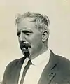 Ted Ray with familiar pipe