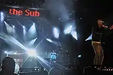 The Sub band -  performing at Westerpop pop festival in Delft,2011.