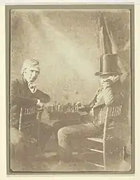 Image 3The Chess Players by Henry Fox Talbot, 1847 (from History of chess)