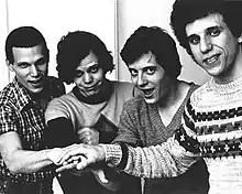 The original line-up of The Telefones.