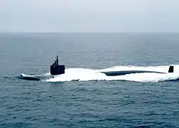 USS Louisville (SSN-724), a Los Angeles-class submarine