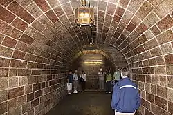 The tunnel to the Kehlsteinhaus elevator
