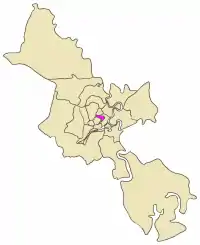 Position in Ho Chi Minh City