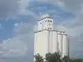 Vega CO OP grain elevator serves Oldham County.