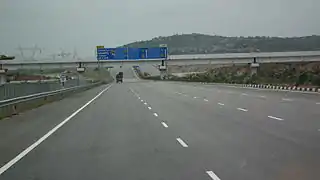 View from Nehru ORR