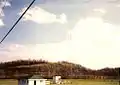 WOUB transmitter tower located on Ohio University's South Green.
