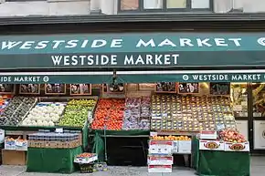 Westside Market on Broadway, Manhattan in New York City.