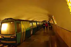 Ep train at Anakopea station