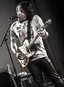 Mail playing the custom Mark Gilbert BC