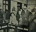 Wu Tiecheng, Secretary-general of Kuomintang, was queueing to vote, along with other Nanking voters