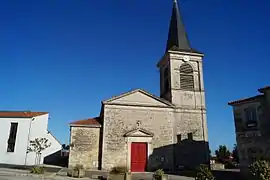 The church of Saint-Remi, in Pissotte