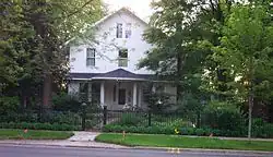 Orange Lyman Home, constructed in 1839; said to have been a stop on the Underground Railroad