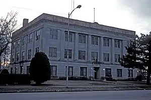 Alfalfa County Courthouse  Cherokee, OklahomaBuilt in 1921