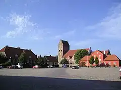 Åhus, marketplace