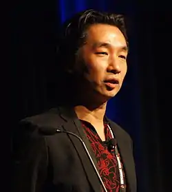 Akira Yamaoka at the Game Developers Conference in 2010