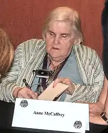 Anne McCaffrey in 2008