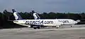2 of Aviacsa's planes stored at Cancun.
