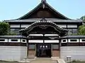A bathhouse.