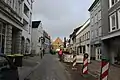 Look from the original place of the Norder Porte to the Nordertor today