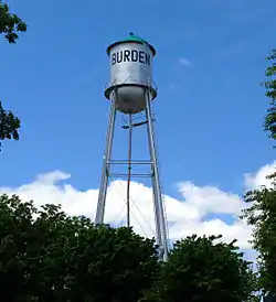 Burden water tower