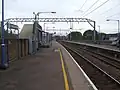 Looking south