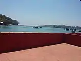 The first sight at Ross Island