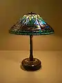 able lamp, c. 1899-1902, Tiffany Studios, Tiffany Glass and Decorating Company