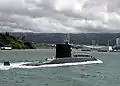 CS Simpson (SS-21) entering Pearl Harbor, Hawaii in 2004