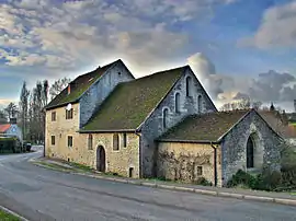 The old abbey in Corcelles-Ferrières