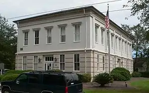 Historic Berkeley County Courthouse in Mount Pleasant, South Carolina.