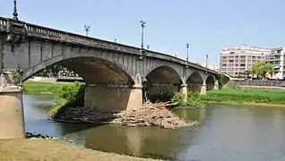 The Adour at Dax