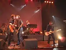 Del Amitri on stage at the Guildhall in Southampton on 16 May 2002