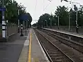Looking southbound