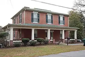 The Elam-Camp house in Gordon, Georgia
