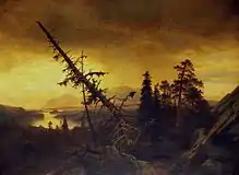 Ruhe nach dem Sturm by  Erik Bodom, 1871